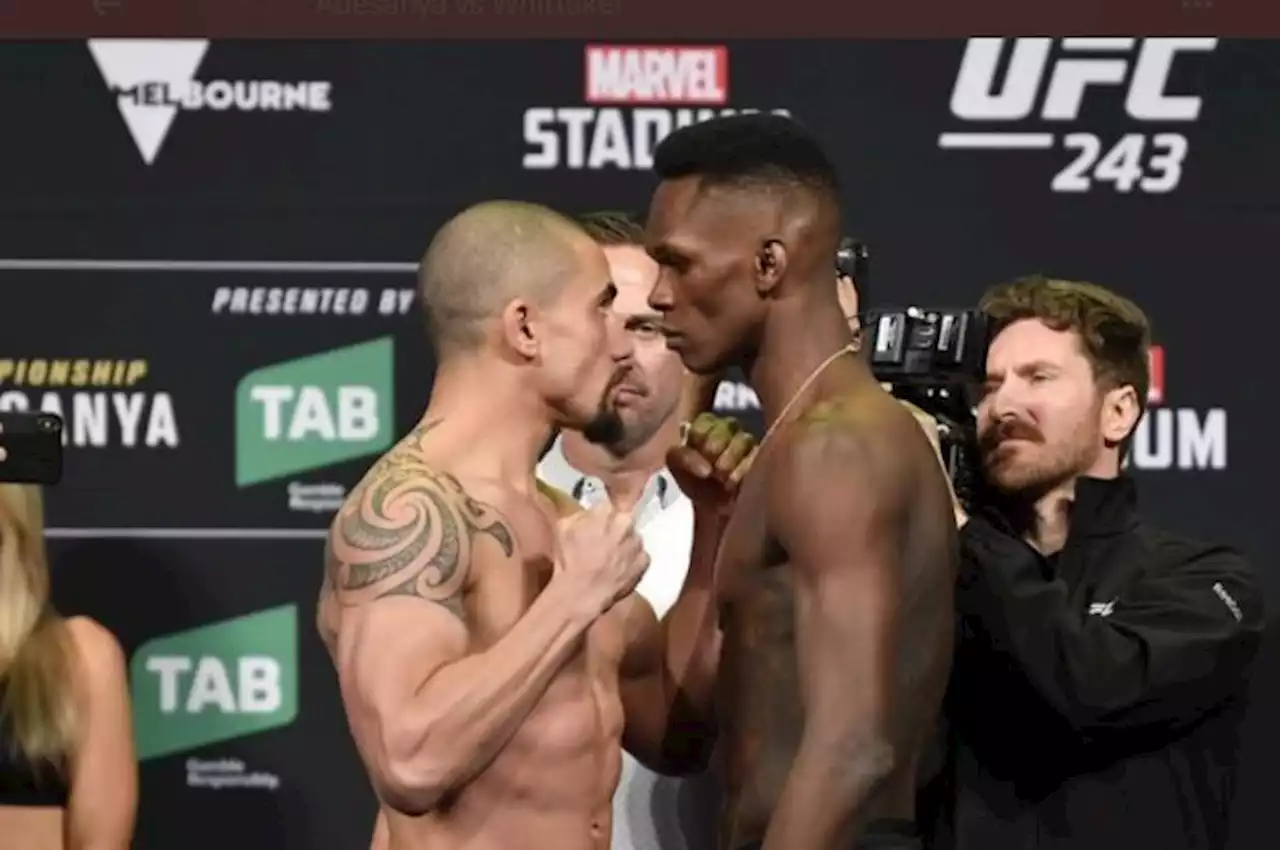 UFC 271 - Robert Whittaker Ngaku Sudah Kantongi Cara Kudeta Israel Adesanya - Bolasport.com