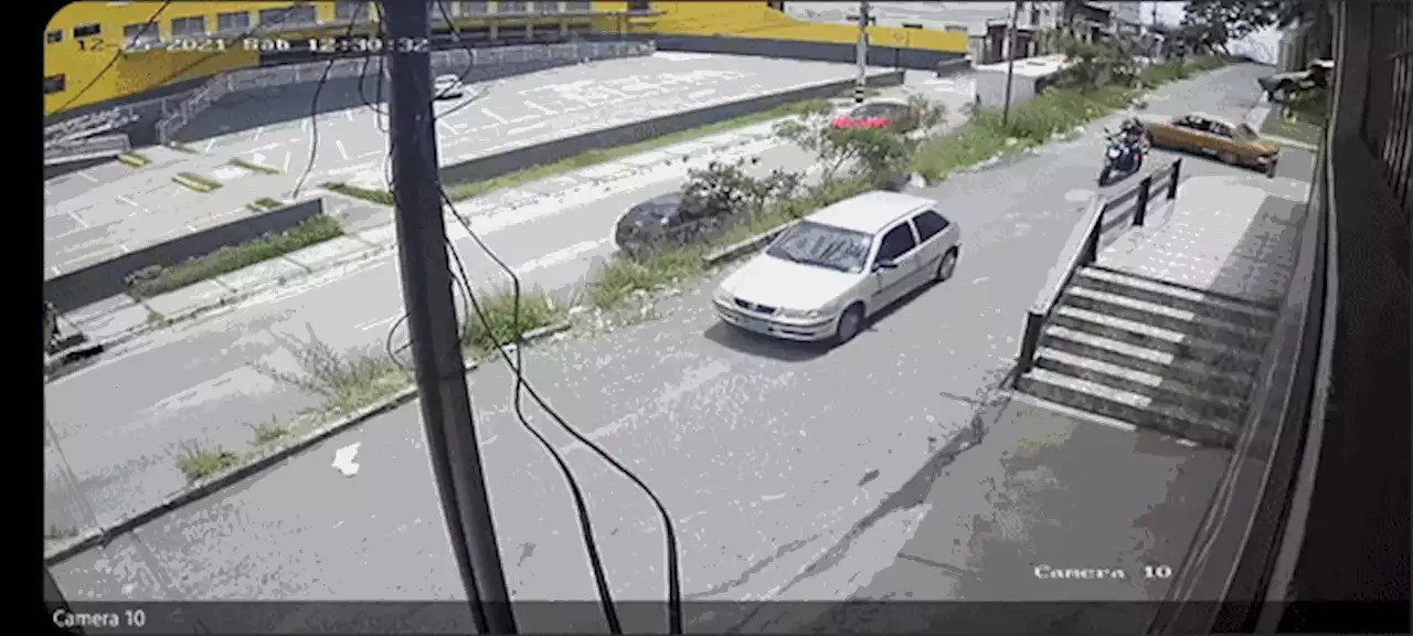 Flying Chevette Lands On Camaro Convertible In Brazil Knocking Driver Unconscious | Carscoops