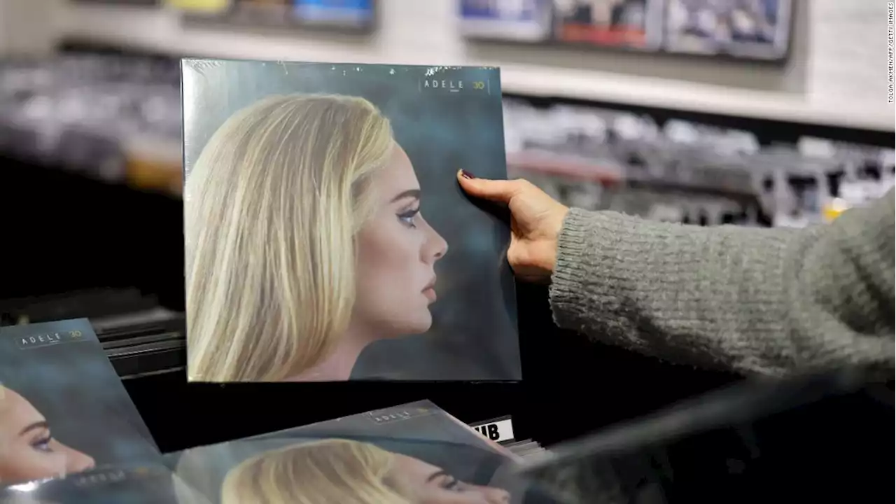 Driven by Adele, vinyl and cd sales both went up in 2021, data says