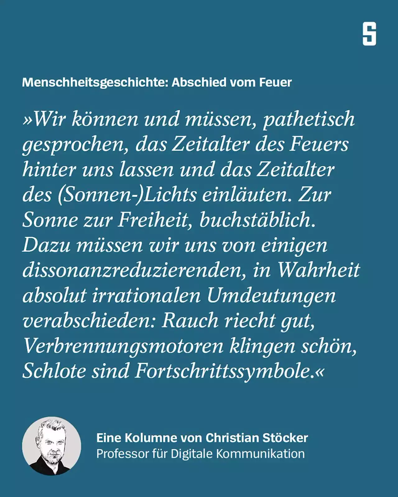 Klimawandel: Abschied vom Feuer