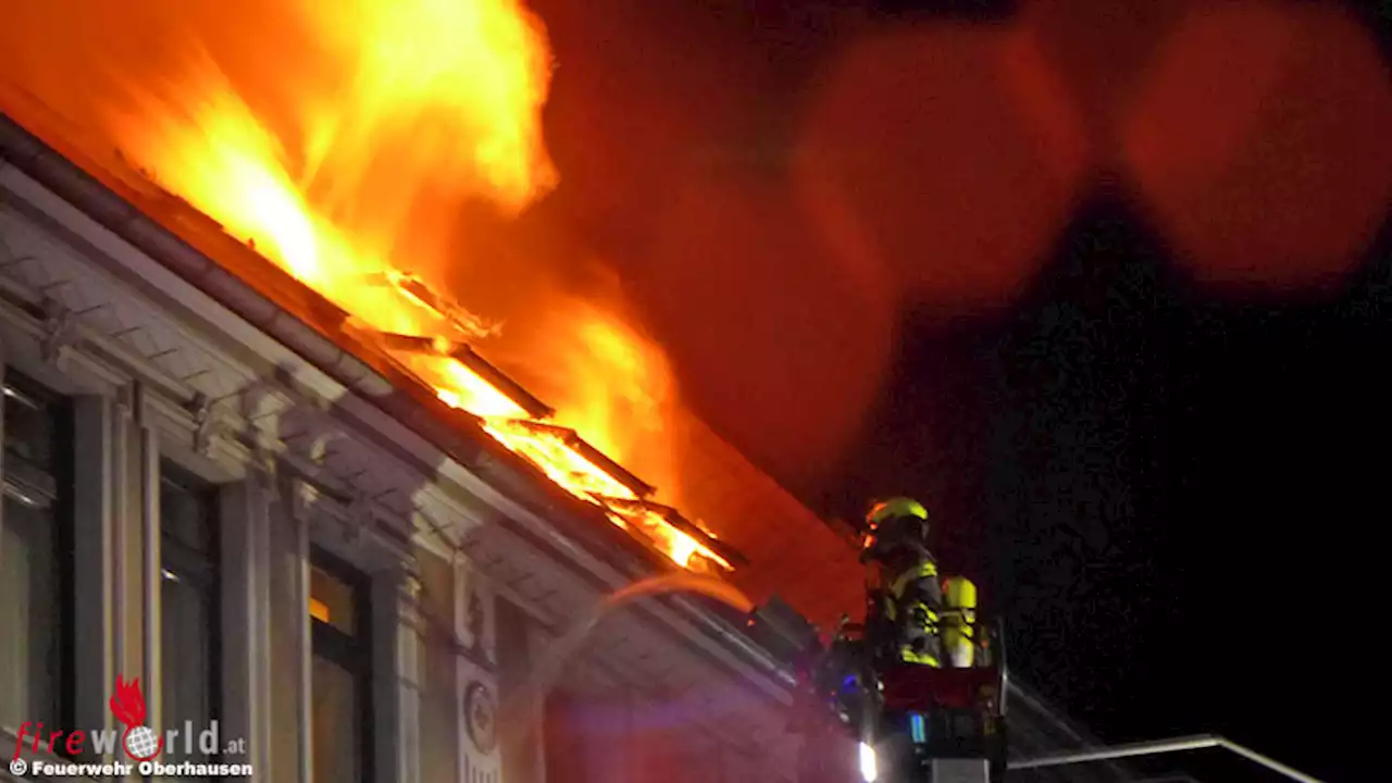 D: Durchzündung nach Menschenrettung bei Feuer in Mehrfamilienhaus in Oberhausen