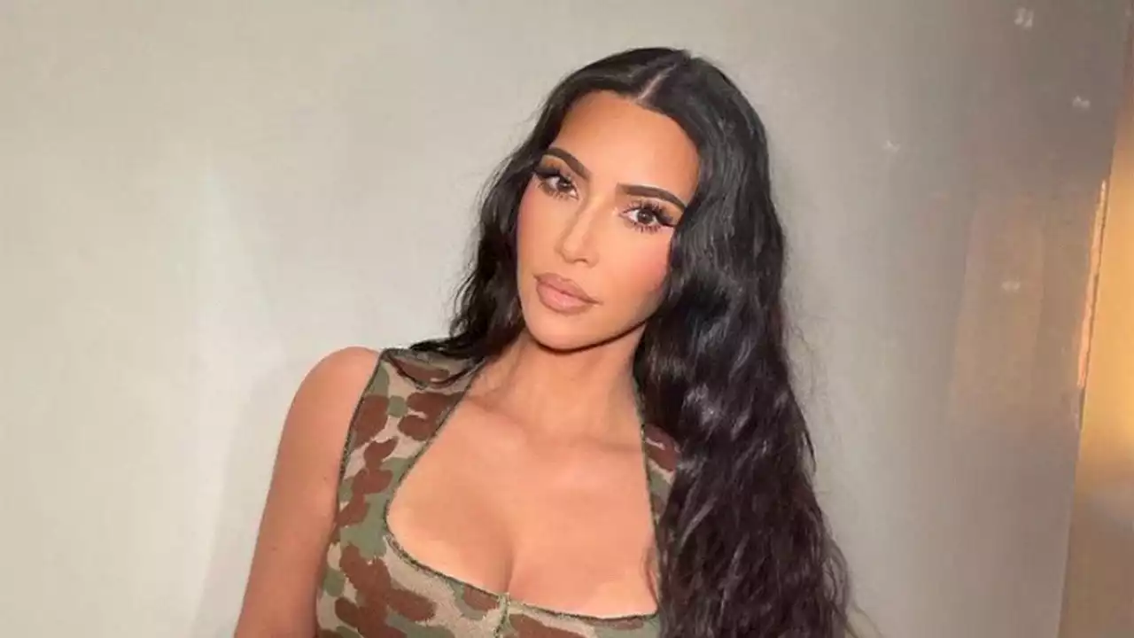 Kim Kardashian looks so different with side-bangs in a 2005 throwback picture posted by Kourtney