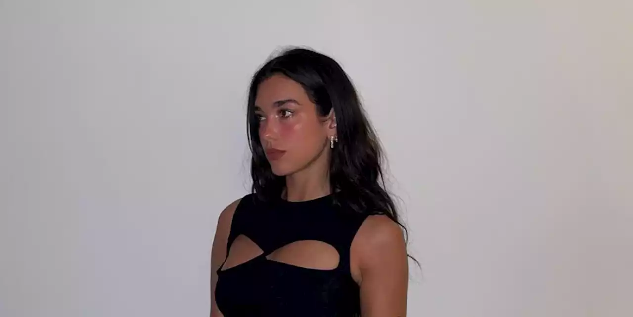 Dua Lipa Wears the Ultimate Cutout Dress