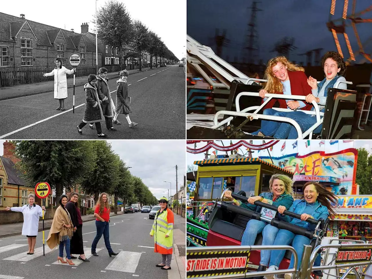 Friends reunite after 40 years to recreate touching images