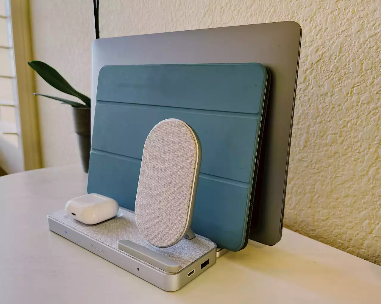 Kensington StudioCaddy is a charging station for one person's devices—not a family's