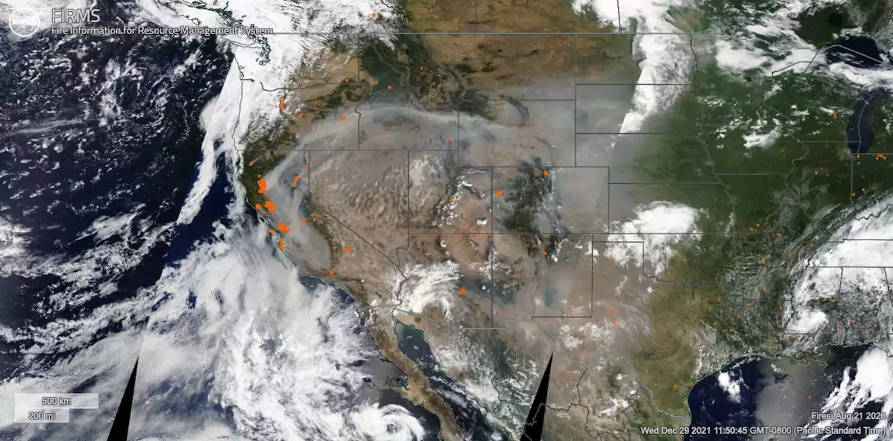 Here's exactly how wildfires are polluting our air