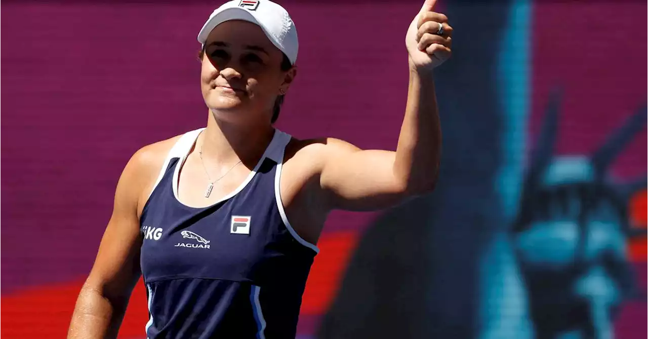 Tennis-Barty kicks off Australian Open prep with Adelaide win