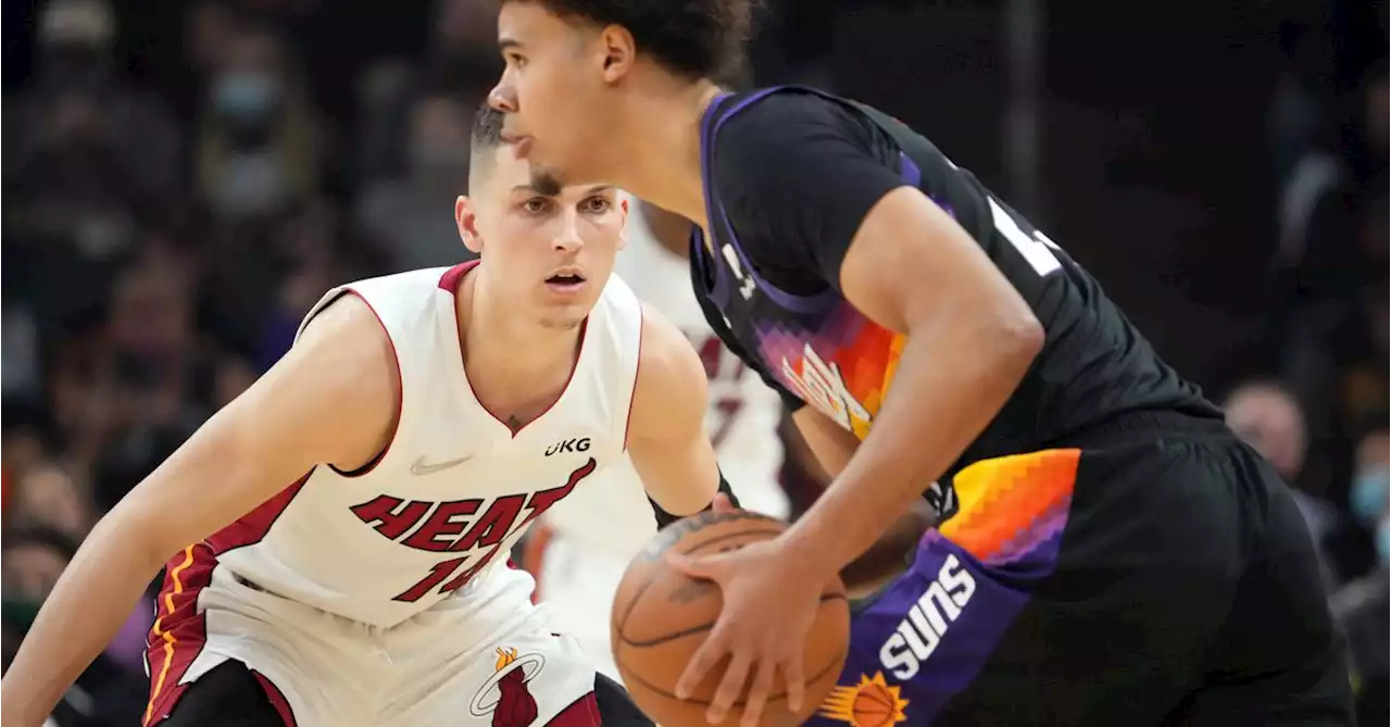 NBA roundup: Hot from long distance, Heat pound Suns