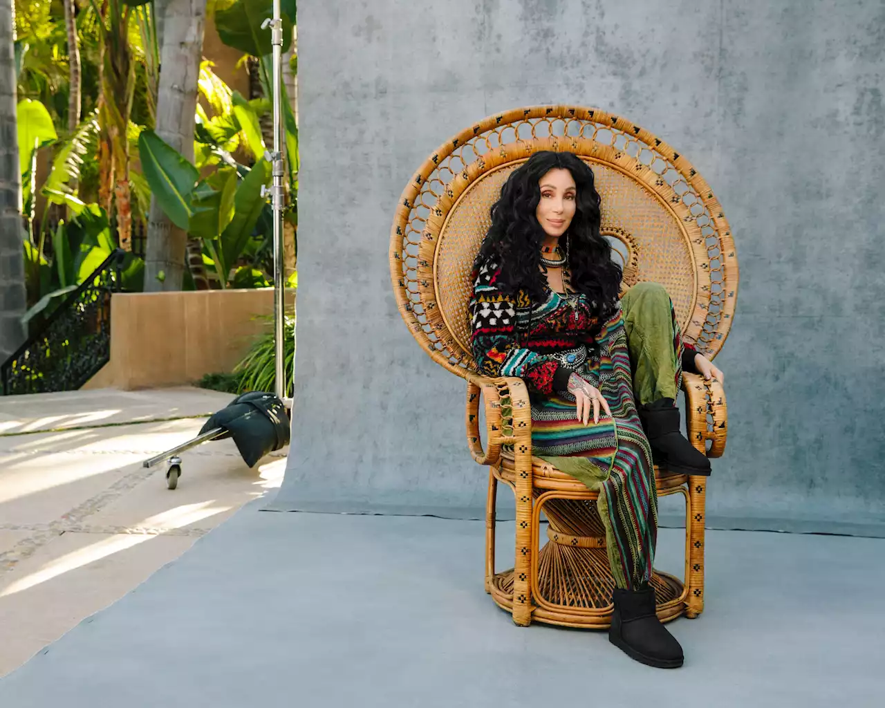 Cher Gets Cozy As Face (and Feet) of New UGG Campaign