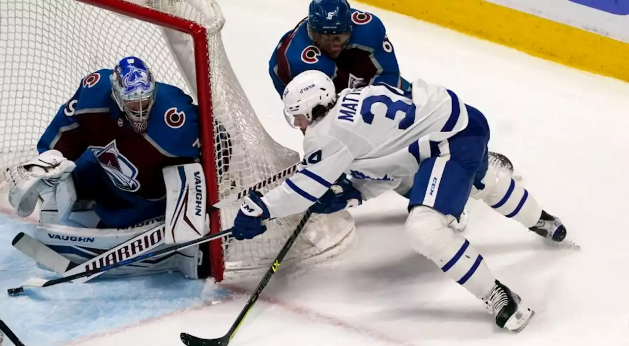 Maple Leafs focused on positives despite losing steam vs. Avalanche