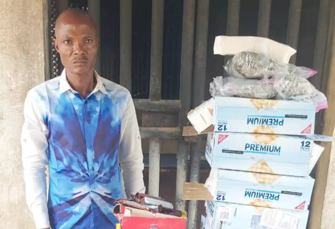 NDLEA arrests 'fake security agent' over imported drug chocolates, cookies