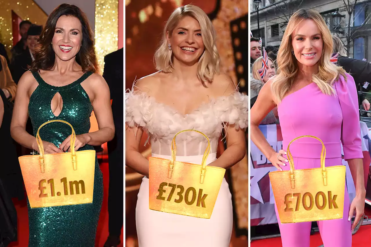 Susanna Reid overtakes Holly Willoughby TV's best paid woman with £1.1m ITV deal