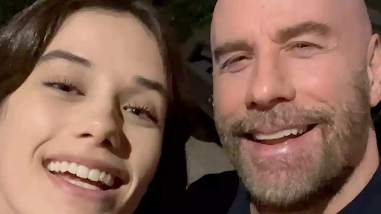 John Travolta Couldn't Be Prouder, Joins Daughter Ella to Help Promote Debut Single 'Dizzy'