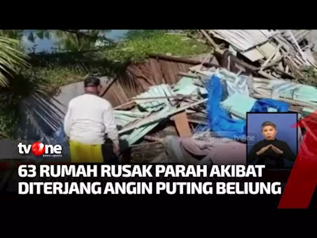 Puting Beliung Terjang Aceh Tenggara, Puluhan Rumah Rusak - tvOne