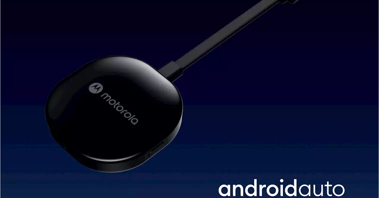 The Motorola MA1 is a dongle for wireless Android Auto