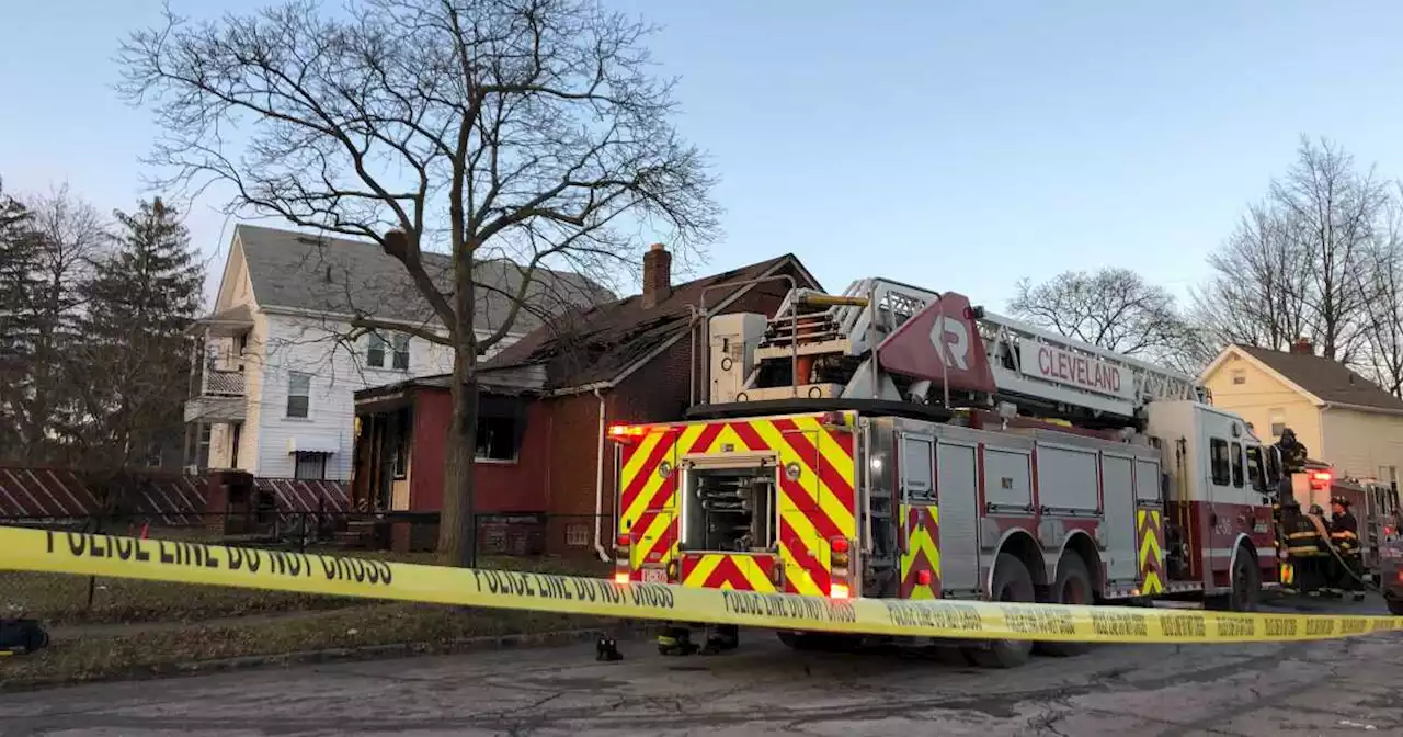 Woman dies in fire on Cleveland's East Side