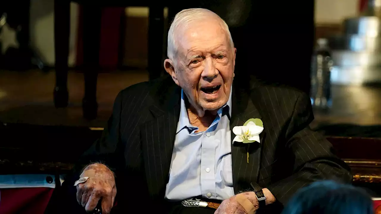 Former president Jimmy Carter celebrates 98th birthday