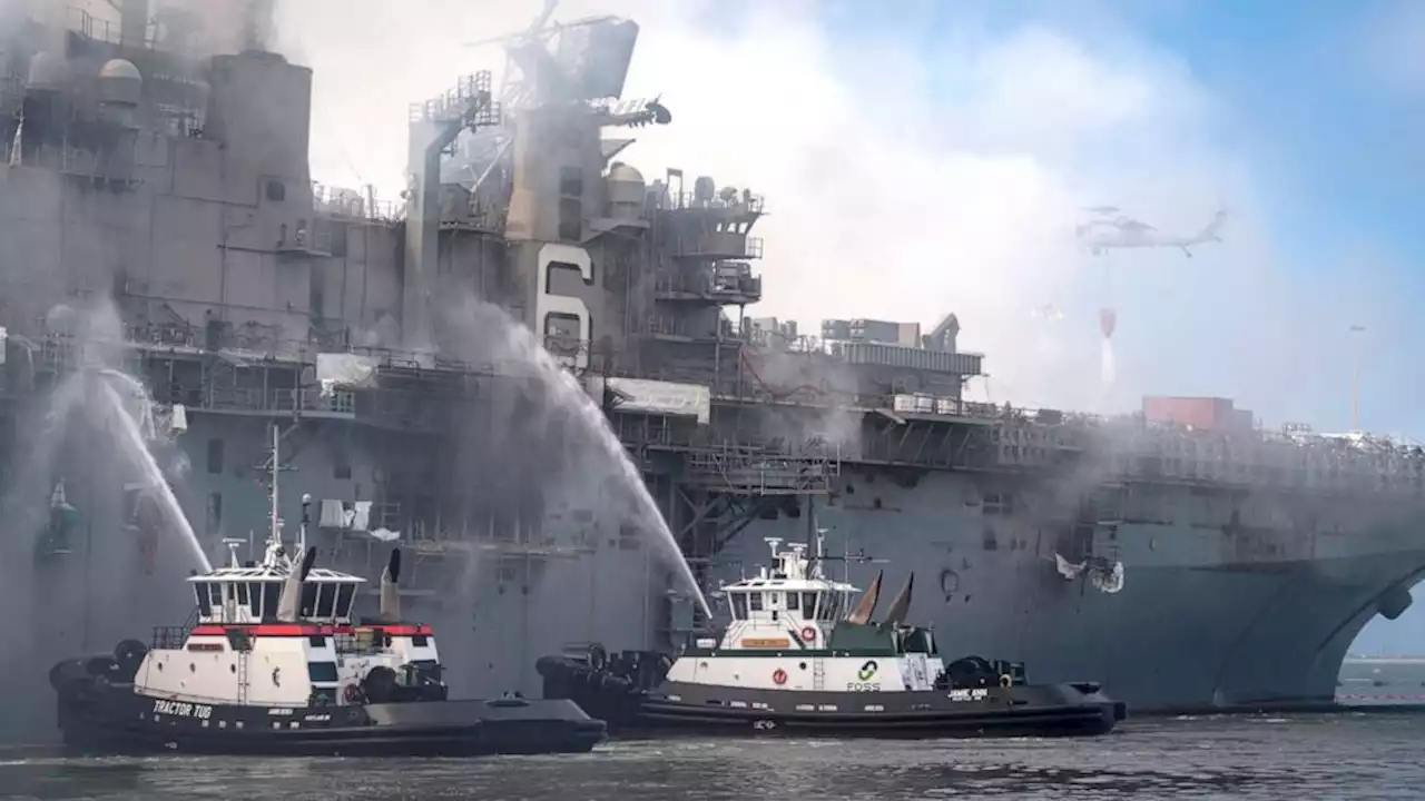 Sailor found not guilty in fire that destroyed $1.2 billion USS Bonhomme Richard