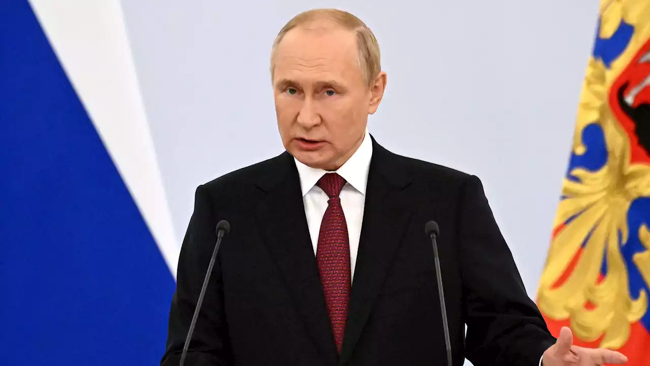 Putin declares Ukrainian regions part of Russia, defies West