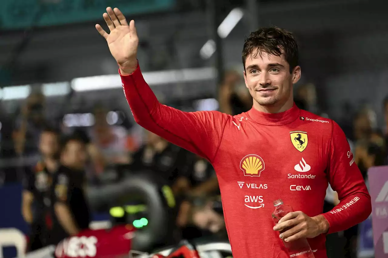 F1 Gp Singapore, Leclerc in pole con la Ferrari