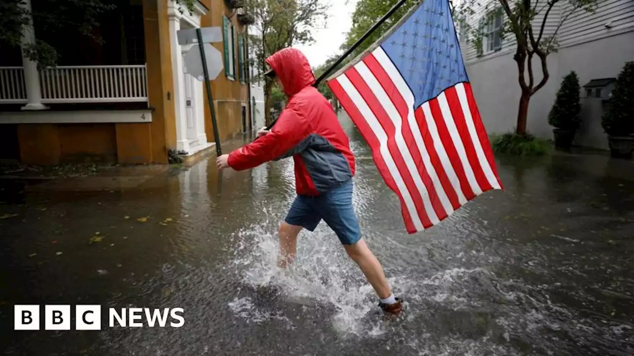 Cyclone Ian batters South Carolina in second US landfall