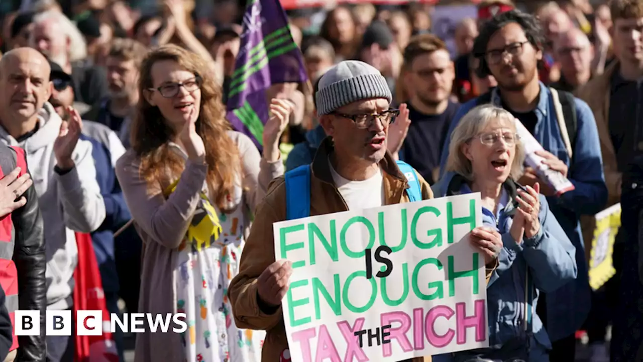 Protests held over climate crisis and energy rises