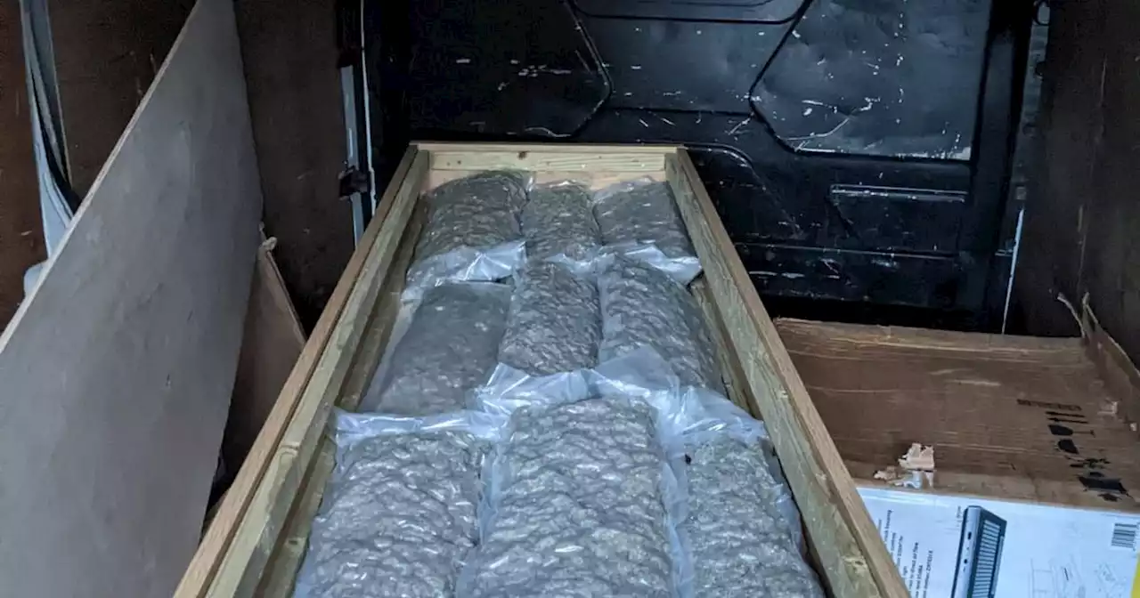 Police seize £400k of drugs ‘hidden in wardrobe’ in van at Belfast harbour