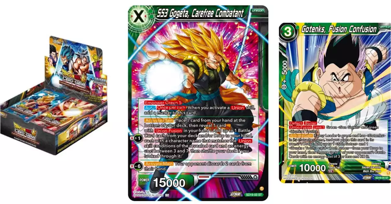 Dragon Ball Super Previews Dawn Of The Z-Legends: Deck SS3 Gogeta