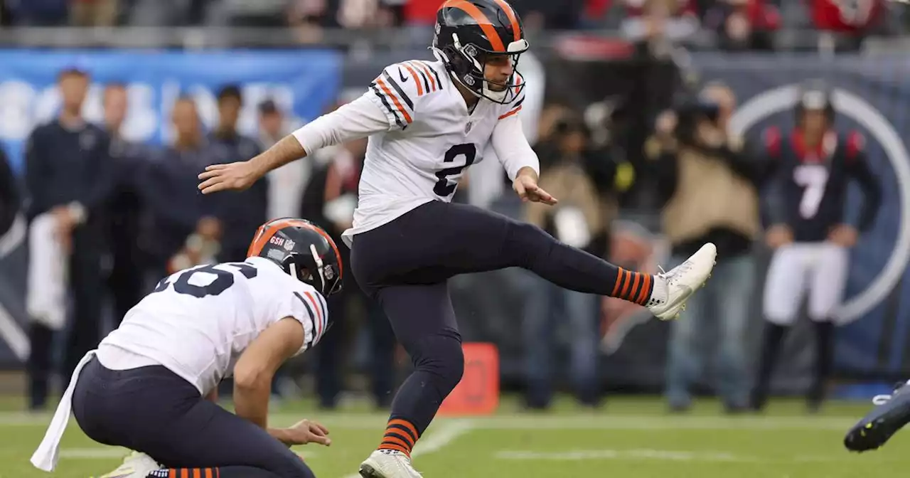 Chicago Bears could be without kicker Cairo Santos for their Week 4 road game