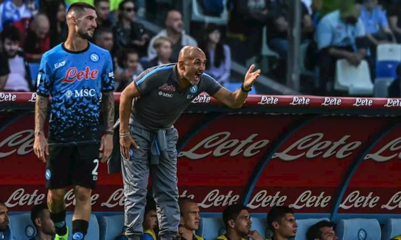 Napoli, Spalletti: 'Superlativi per mezz'ora, Kvaratskhelia è stratosferico. I fiori? Nessuno è indifferente'