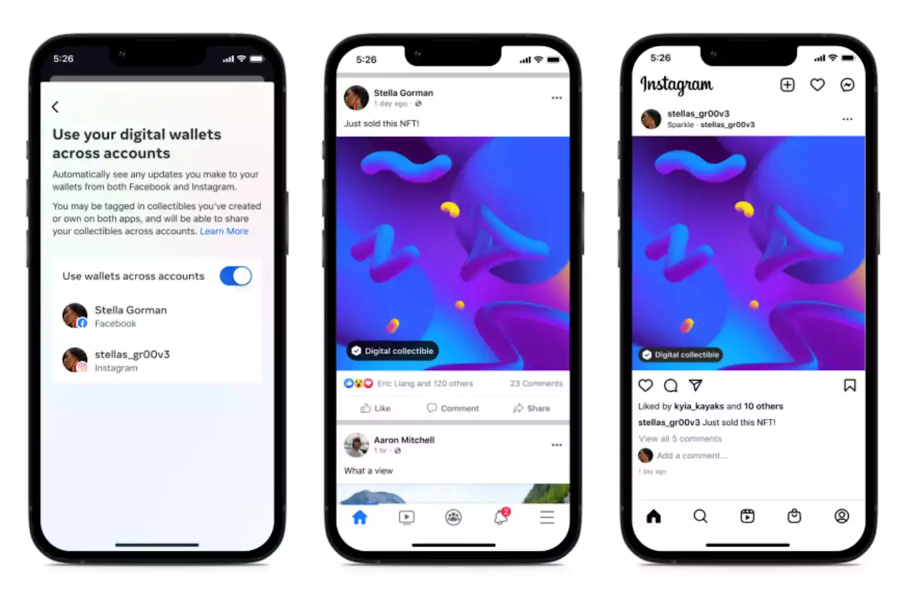 NFTs Rolled Out to All Facebook and Instagram Users in the US | CoinMarketCap