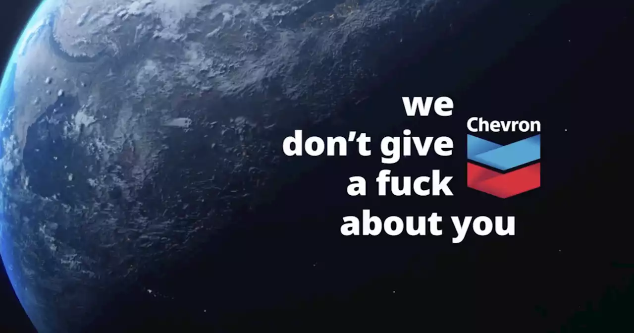 In Viral Parody Ad, Chevron Admits It Is 'Actively Murdering You'