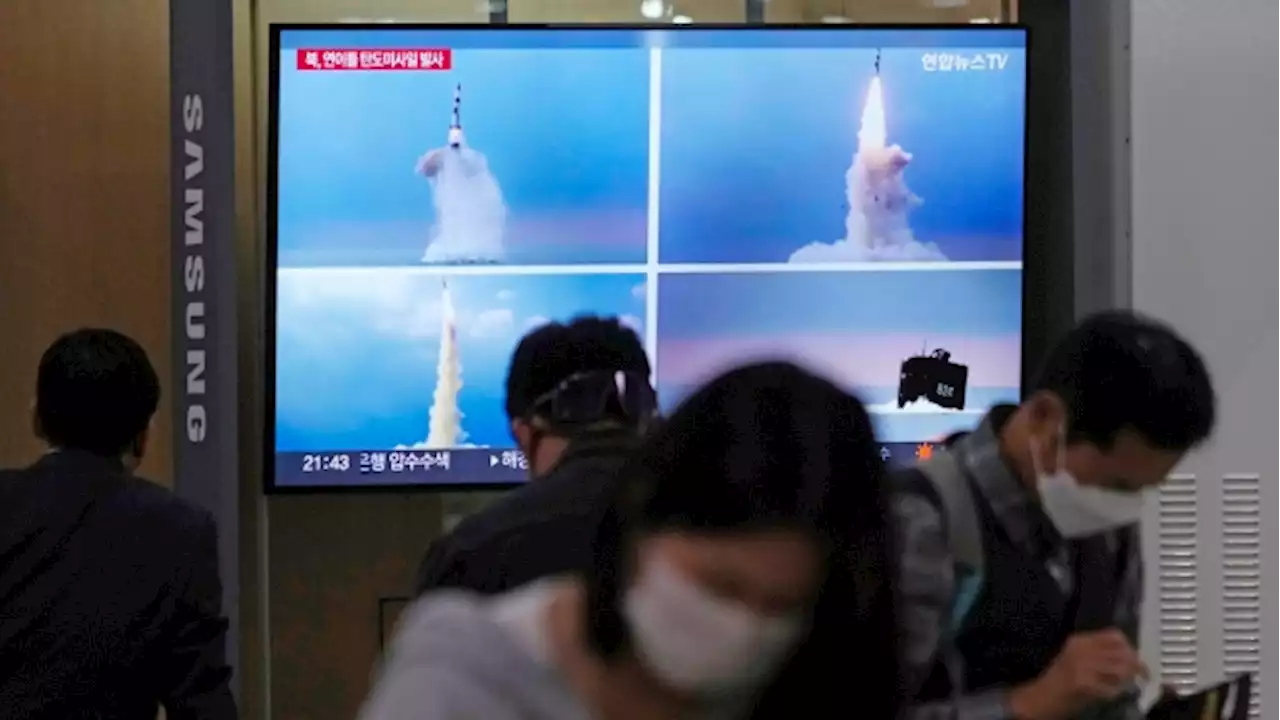 Officials: North Korea fires suspected ballistic missiles