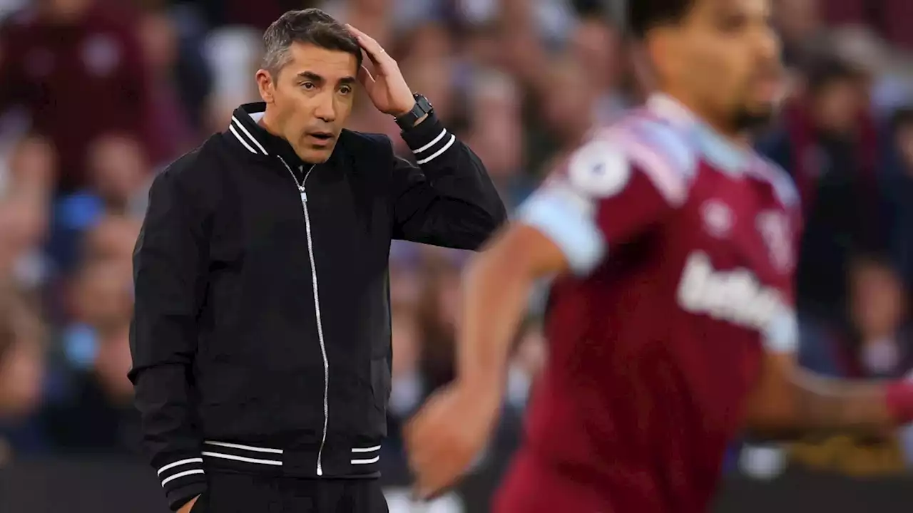 Early loser: Faith in Bruno Lage fades as West Ham show up for David Moyes