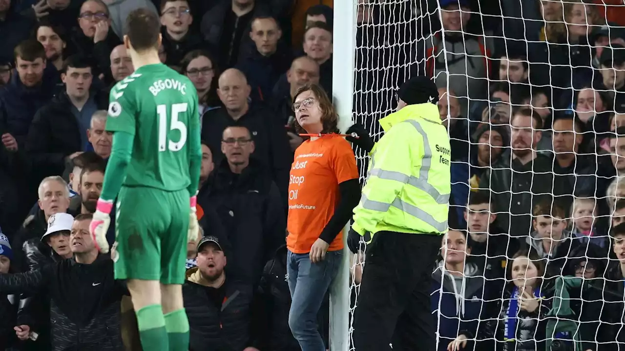 Protester at Goodison Park given six-week prison sentence after incident in Everton vs Newcastle