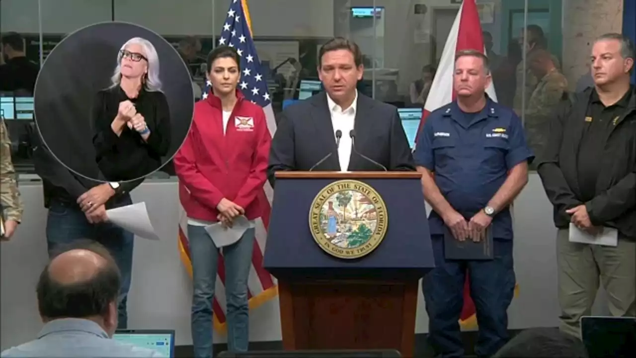 Florida Gov. DeSantis warns those taking advantage of hurricane victims: 'We are a law and order state'