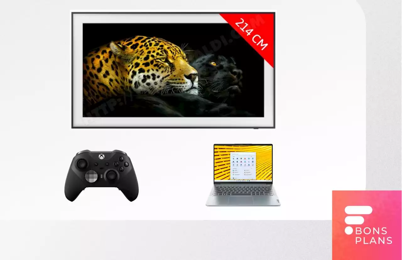 TV QLED 85' à -60 %, Xbox Elite Series 2 en promo et laptop (Ryzen 5) à 900 € - les deals de la semaine