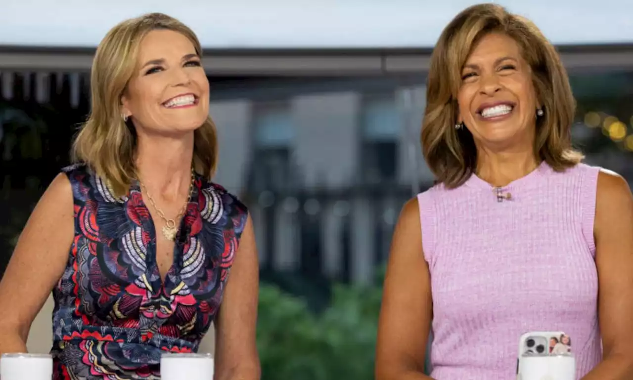 Hoda Kotb and Savannah Guthrie share a multitude of hilarious expressions on Today