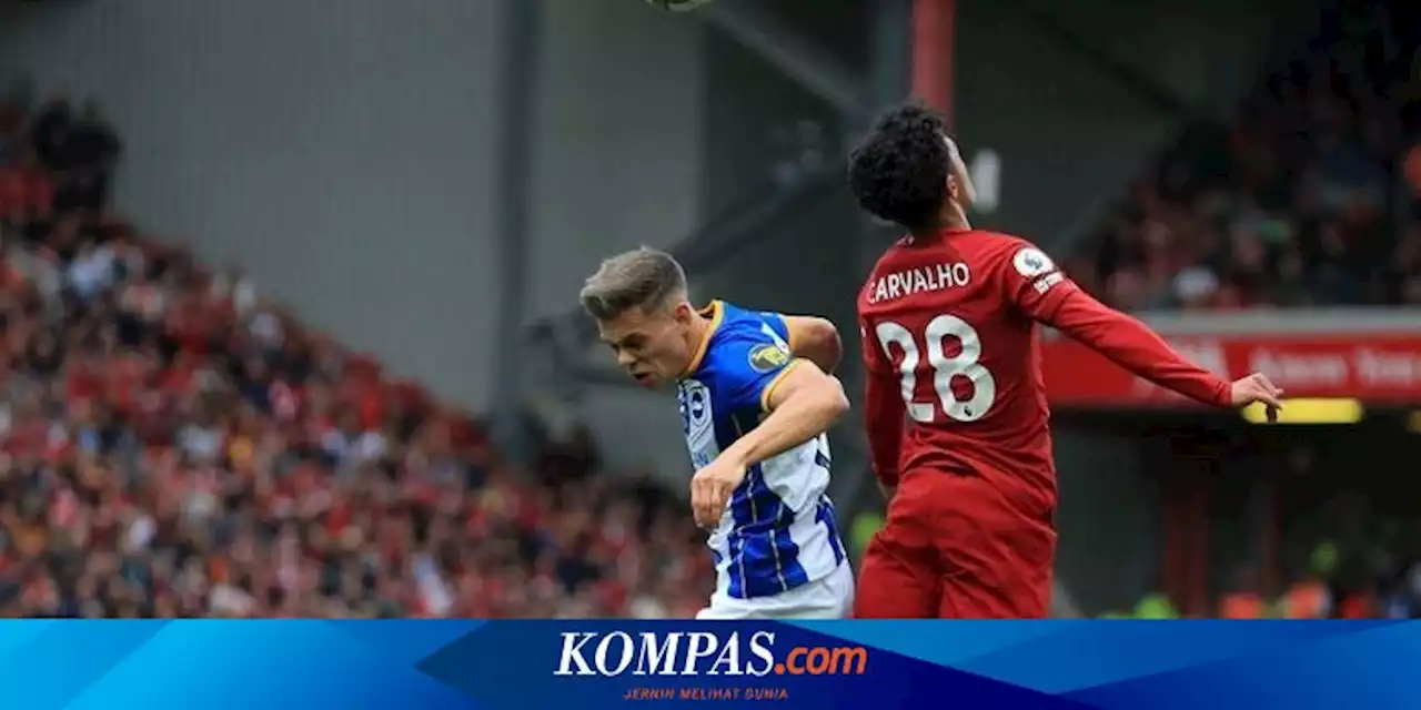 HT Liverpool Vs Brighton: Trossard 'Ngamuk', The Reds Tertinggal 1-2