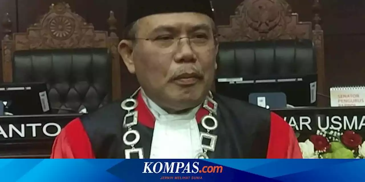 Sepak Terjang Aswanto, Hakim MK yang Tiba-tiba Dicopot DPR