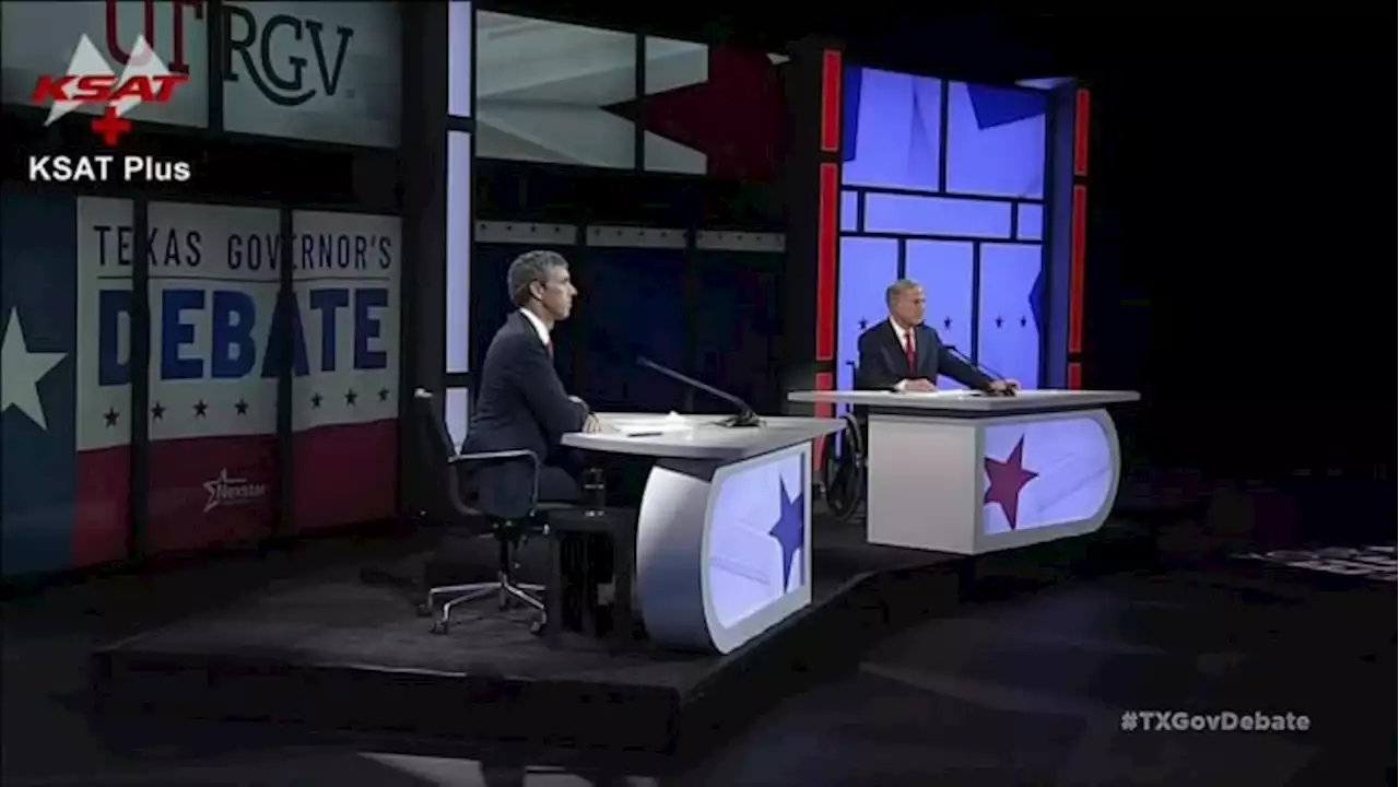 WATCH: Key moments from the Texas governor’s debate between Gov. Greg Abbott and Beto O’Rourke