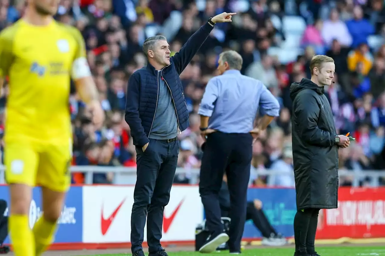 Preston North End boss felt his side were unlucky not to win against Sunderland