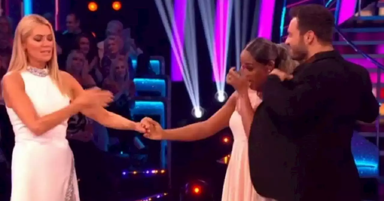 Strictly paused as Fleur East bursts into tears following Viennese Waltz