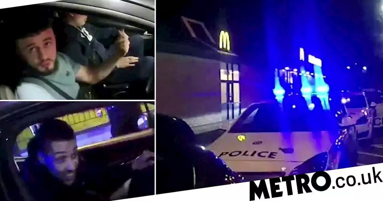 Thieves arrested and caught red-handed after stopping at McDonald's drive-thru