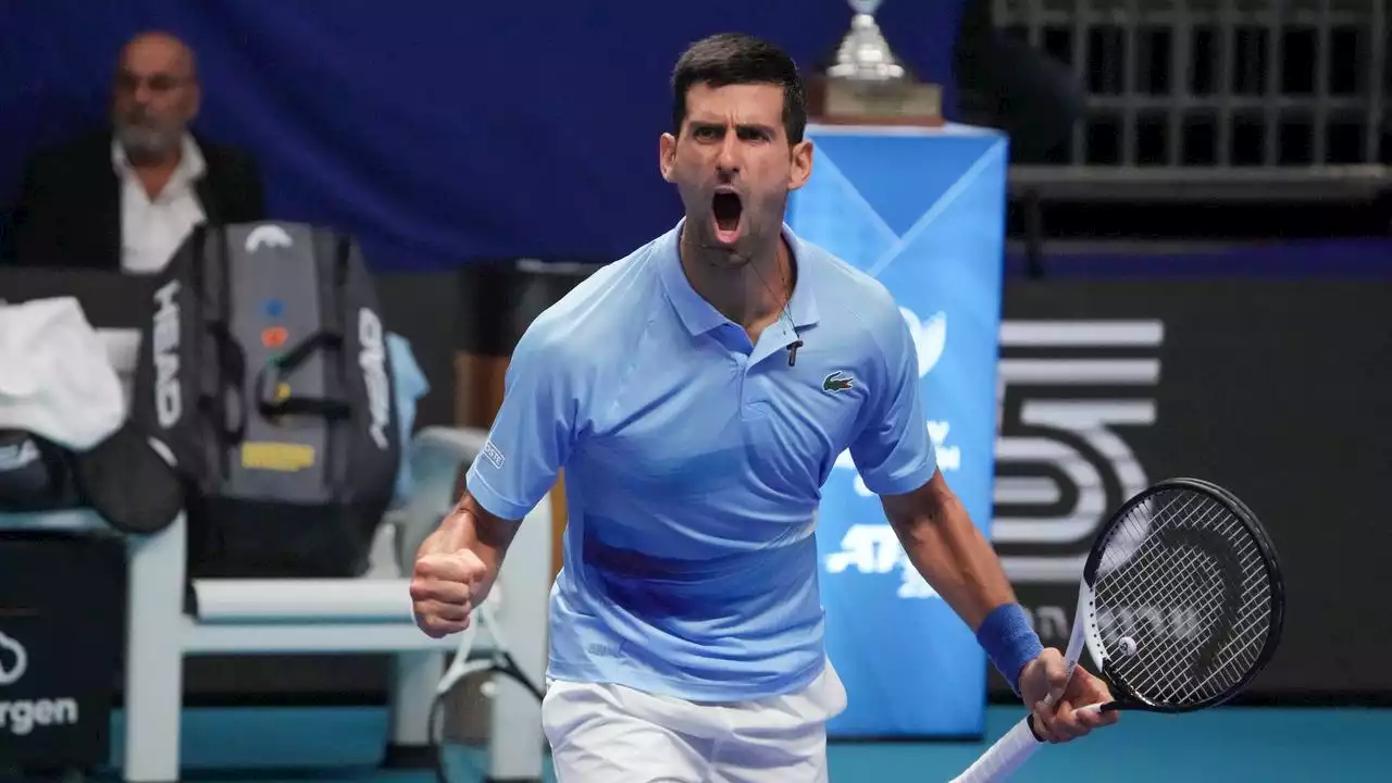 Djokovic bereikt in Tel Aviv finale bij eerste individuele toernooi sinds Wimbledon