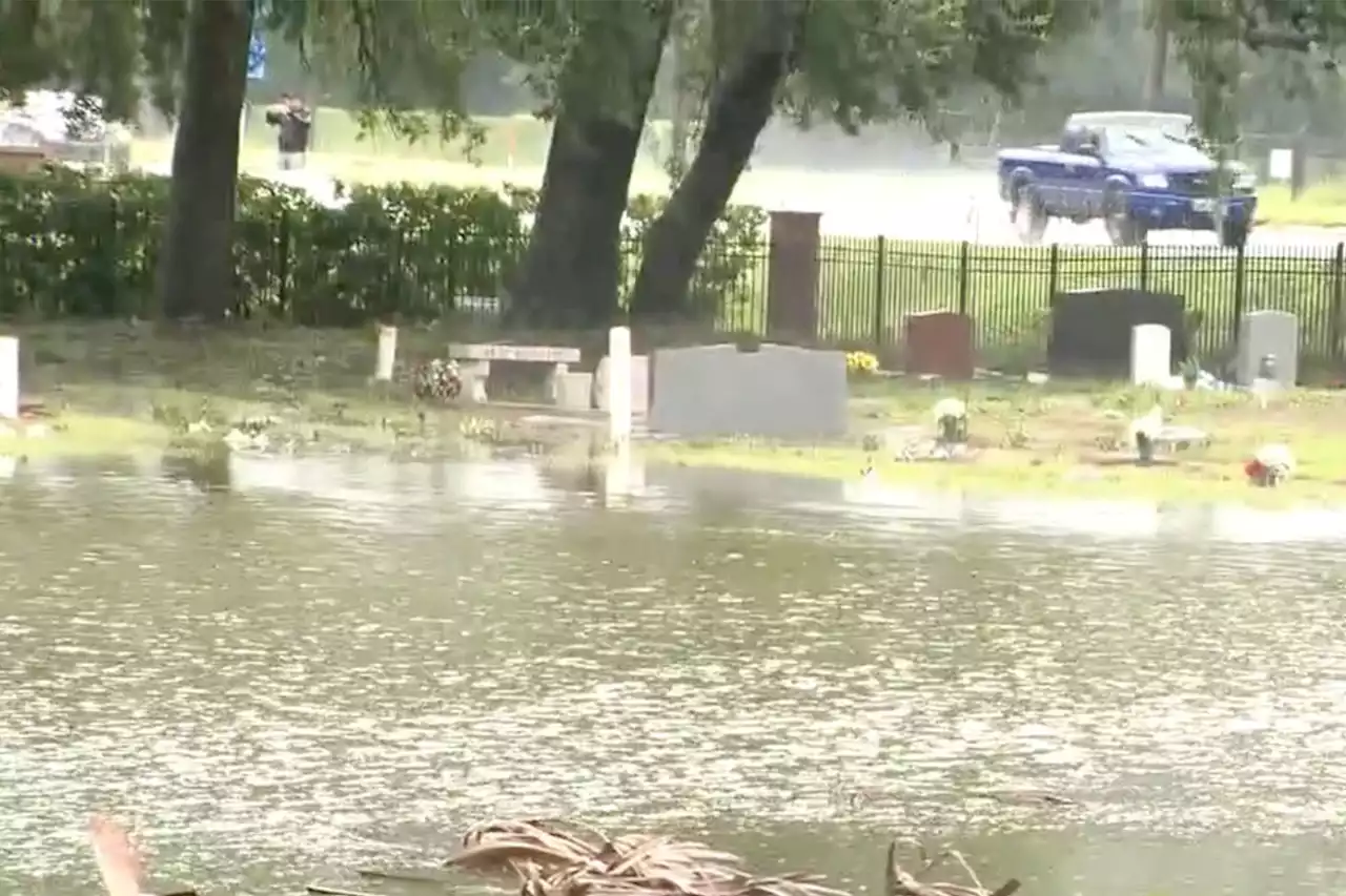 Bodies unearthed from graves in Florida’s Oakland Cemetery during Hurricane Ian