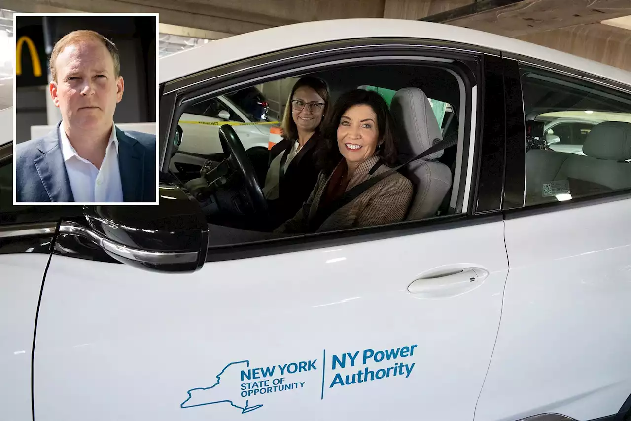 Zeldin calls out helicopter riding Hochul’s ‘hypocrisy’ over NY’s electric vehicle mandate