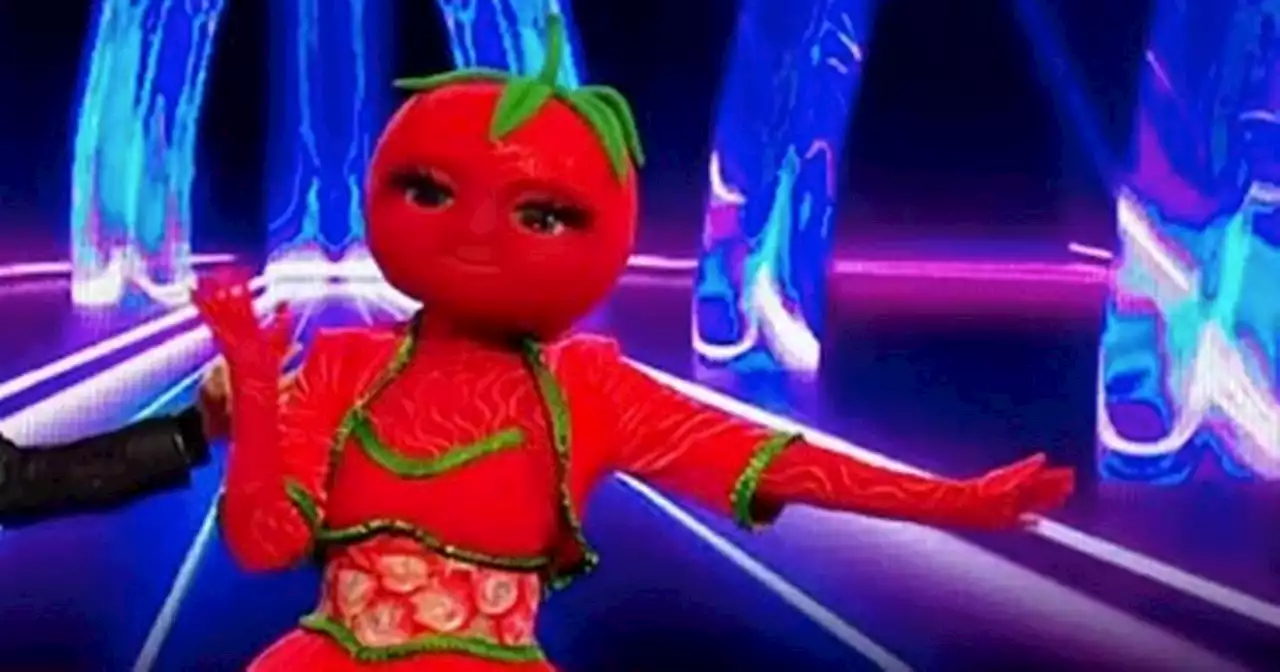 The Masked Dancer's Tomato Sauce unveiled as TV host after 'perfect disguise'