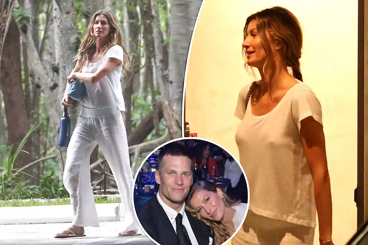 Gisele Bündchen spotted in Miami amid Tom Brady marital woes