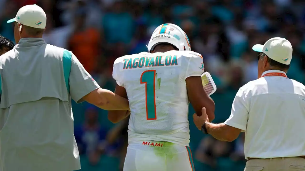 NFL Players Association fires doctor who cleared Tua Tagovailoa to return in Miami Dolphins game